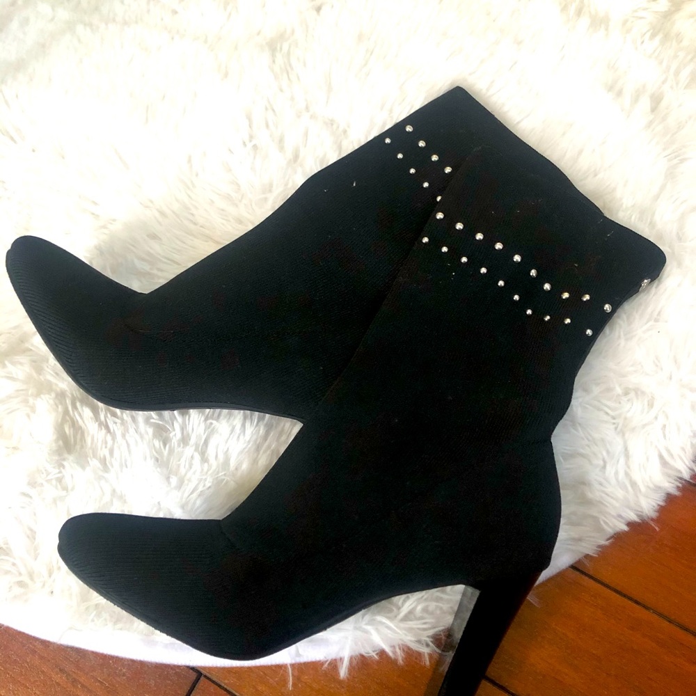 Stylish black boots
